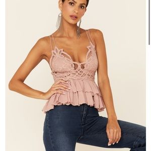 NWOT Free People Adella Cami